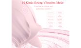 Strong 10 Speeds Vibration Clitoral Sucking Vibrator Oral Sex Toy